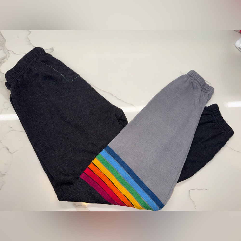 🌈RARE🌈 Aviator Nation 7️⃣STRIPE Joggers - Picture 11 of 14